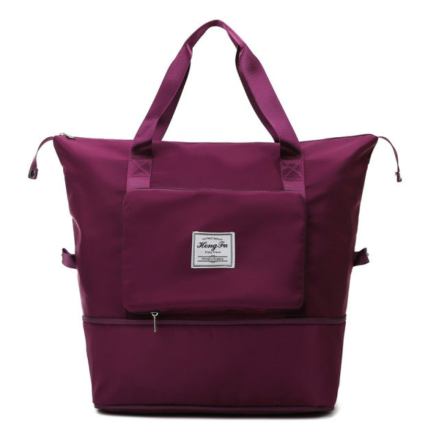 Large Foldable Travel Tote Bag