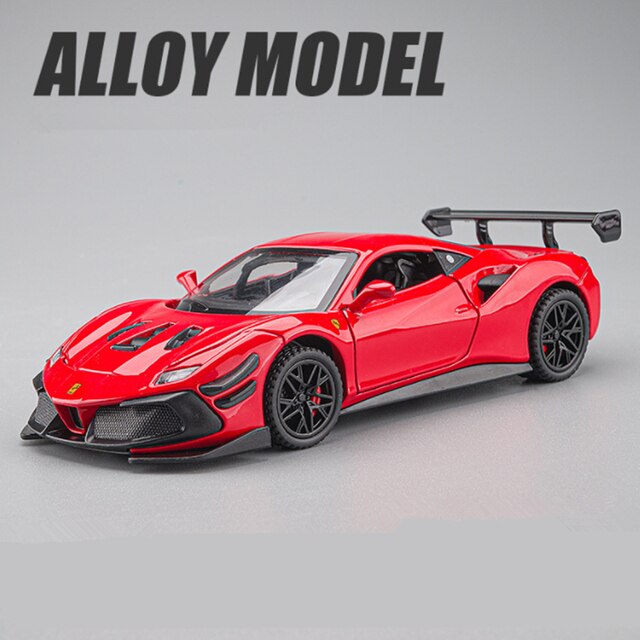 Ferrari 488 Alloy Sports Car Toy