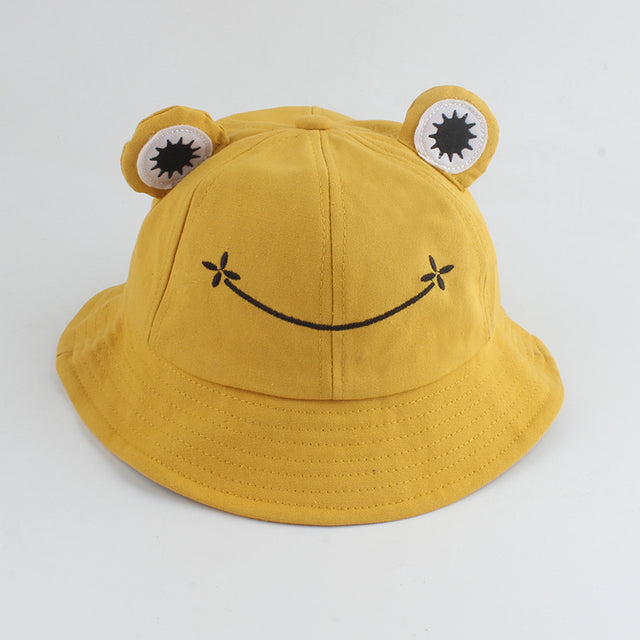 Kids Frog Bucket Hat