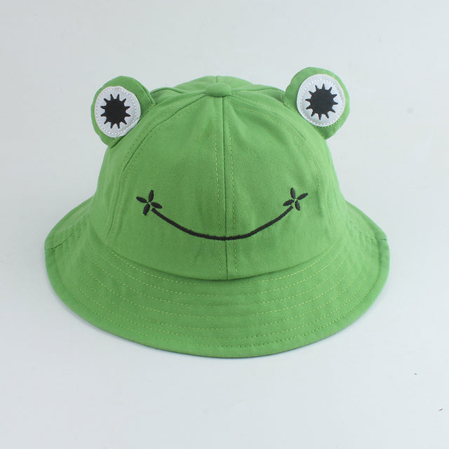 Kids Frog Bucket Hat