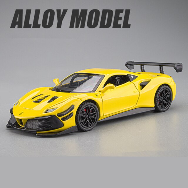 Ferrari 488 Alloy Sports Car Toy