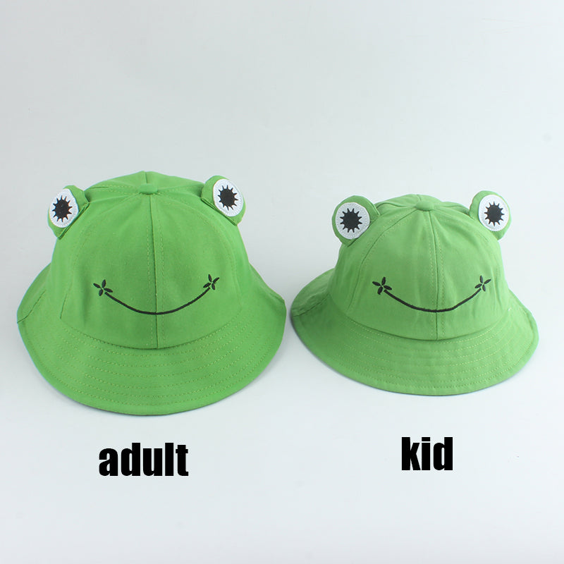 Kids Frog Bucket Hat