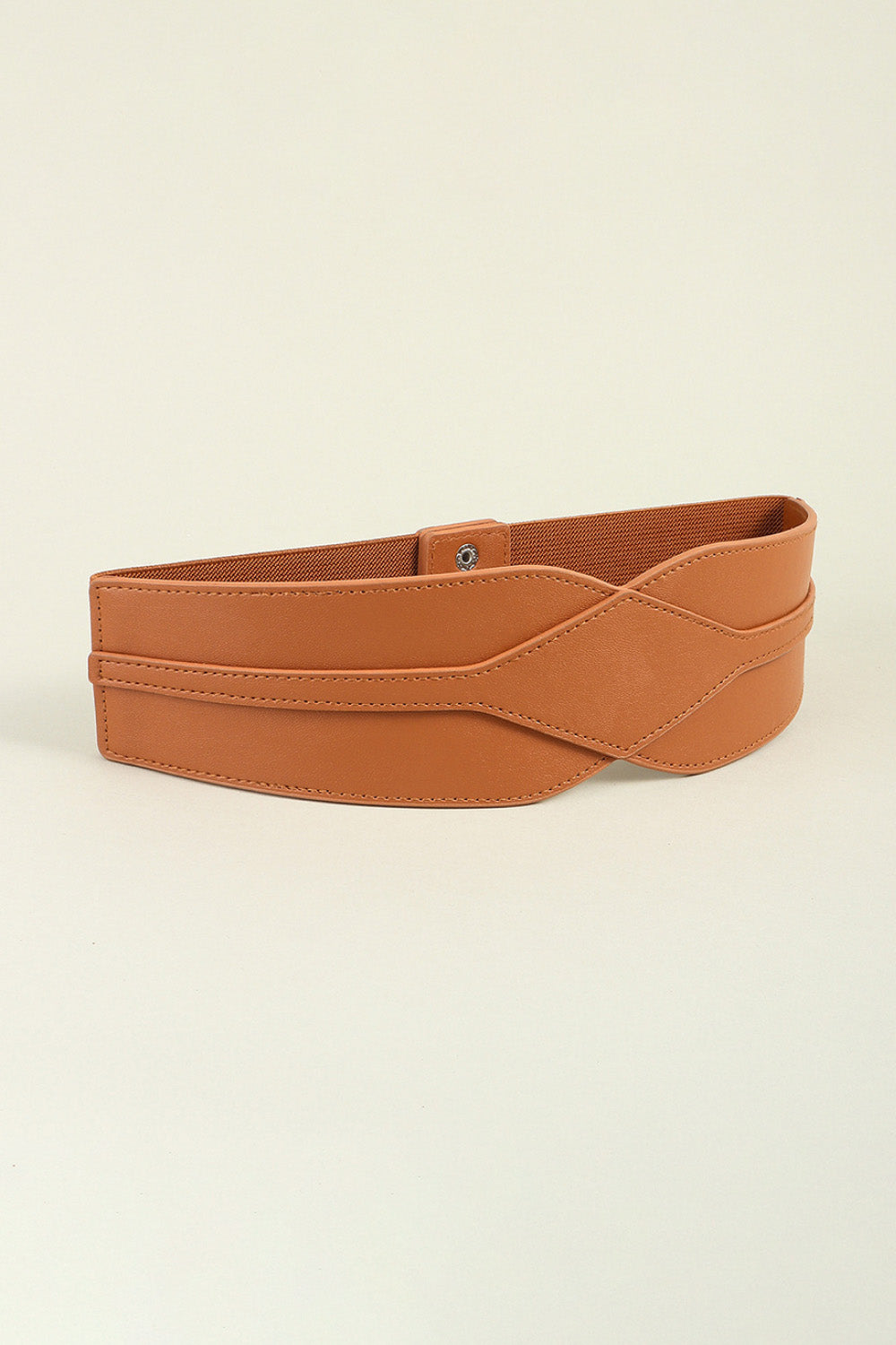 Elastic Wide Vegan Belt