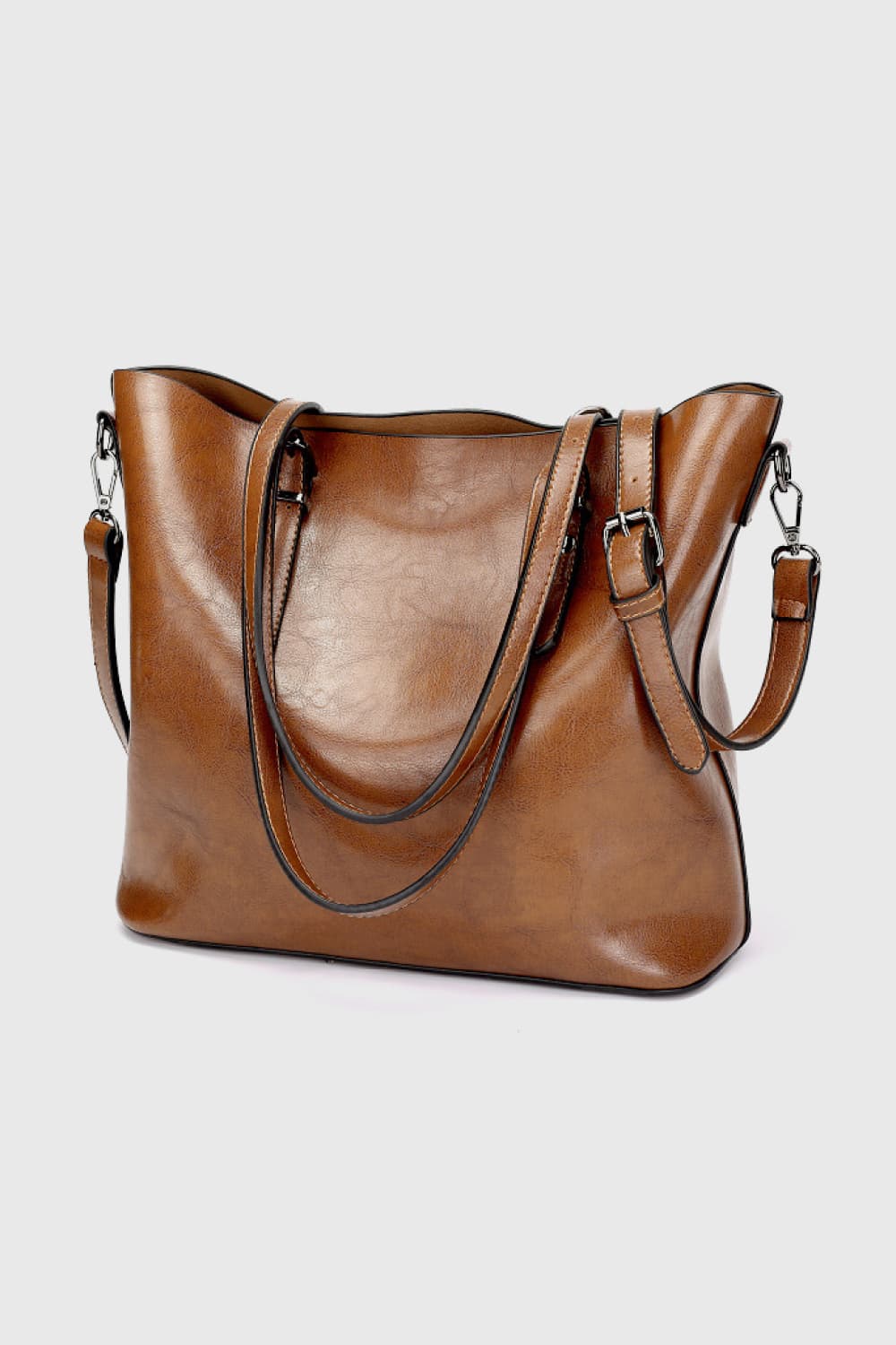 Vegan Leather Tote Bag