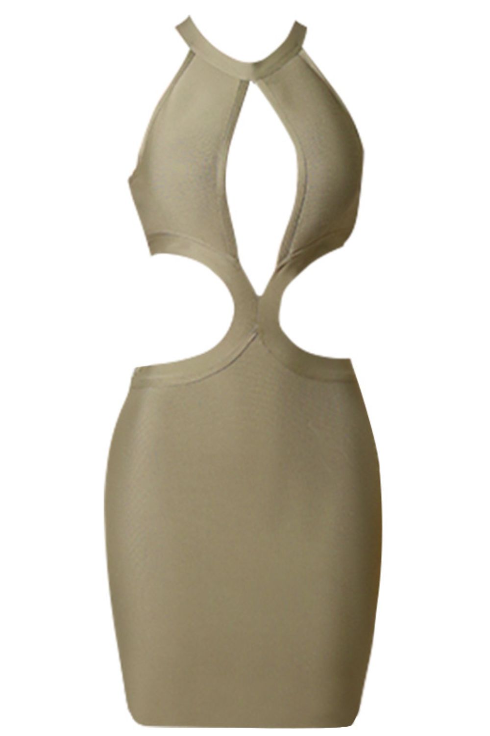 Cutout Grecian Dress