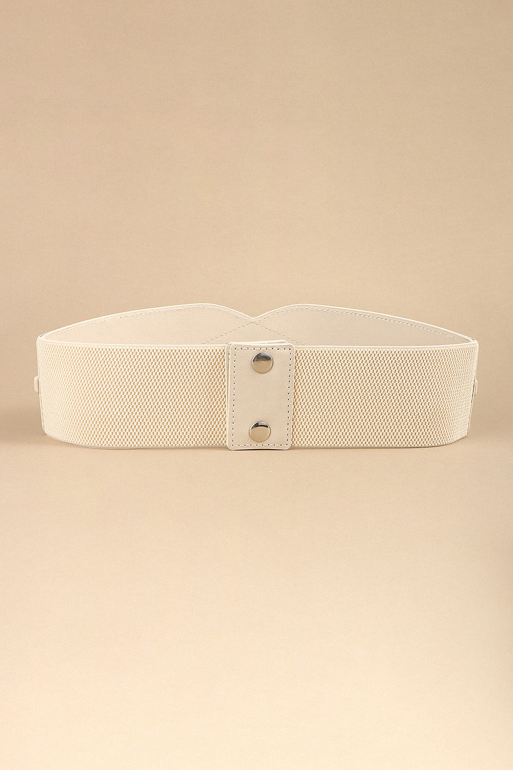 Elastic Wide Vegan Belt