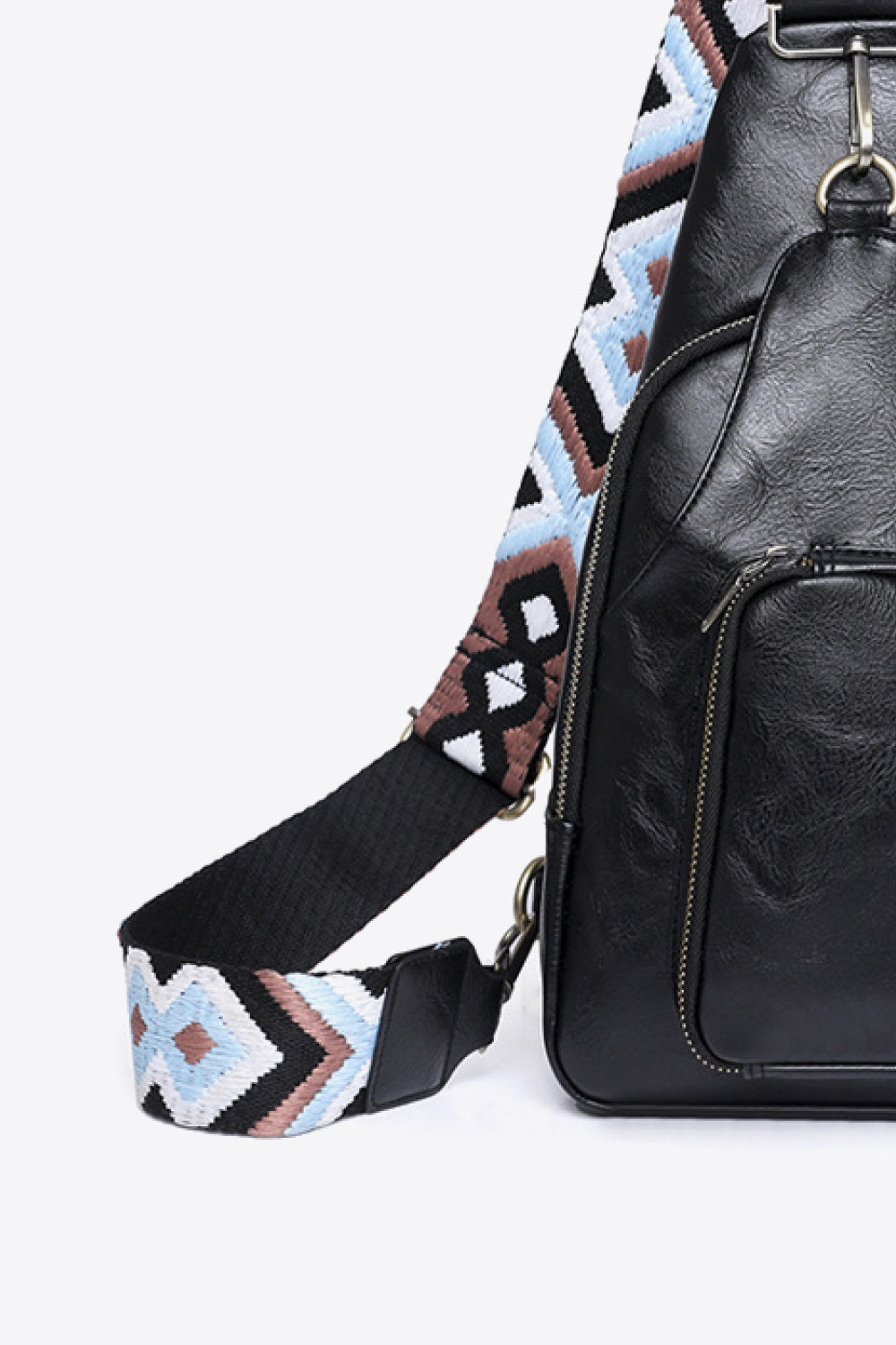 Take A Trip Vegan Leather Sling Bag