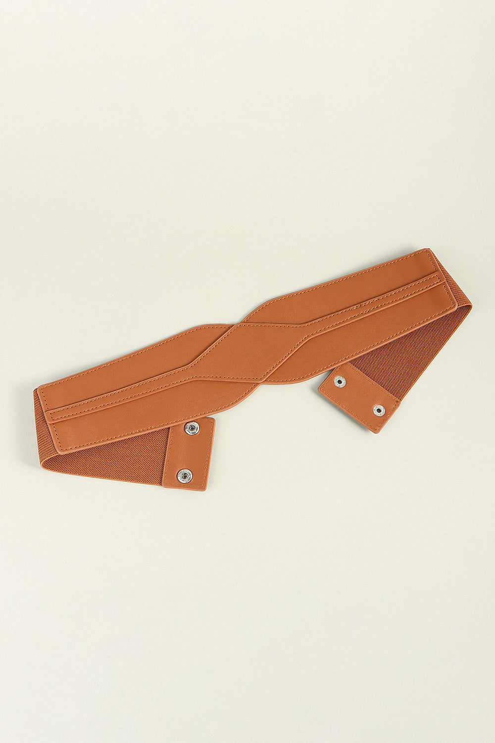 Elastic Wide Vegan Belt