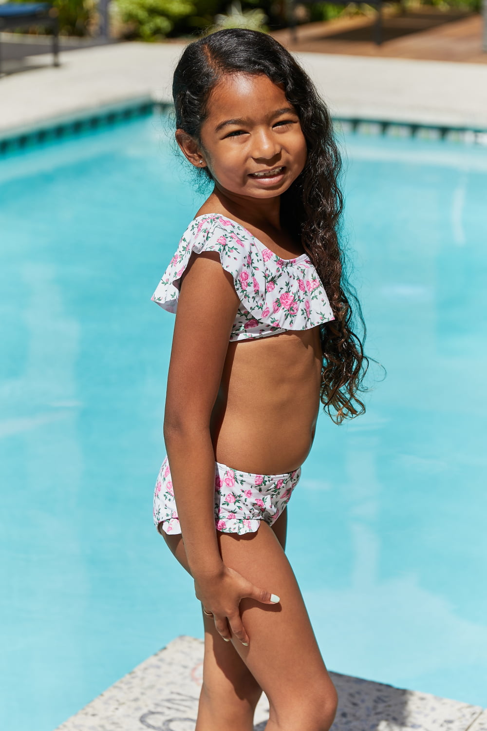 Marina West Swim Ruffle Two-Piece Swim Set