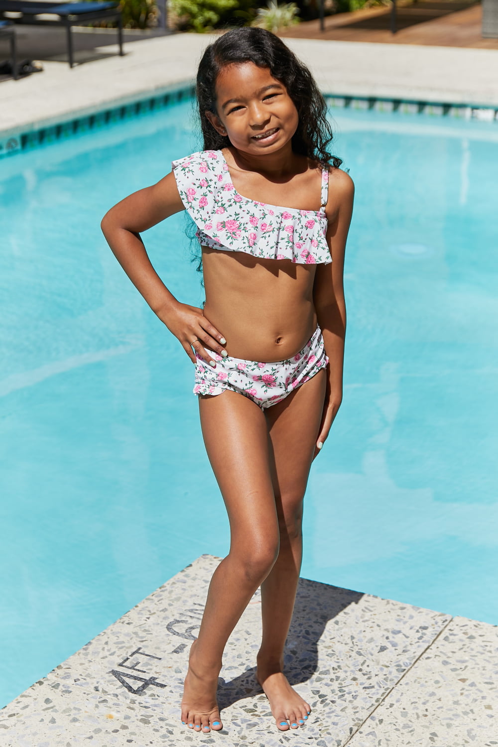 Marina West Swim Ruffle Two-Piece Swim Set