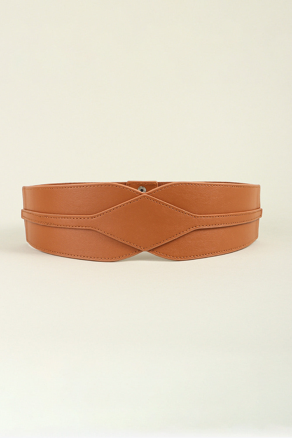 Elastic Wide Vegan Belt