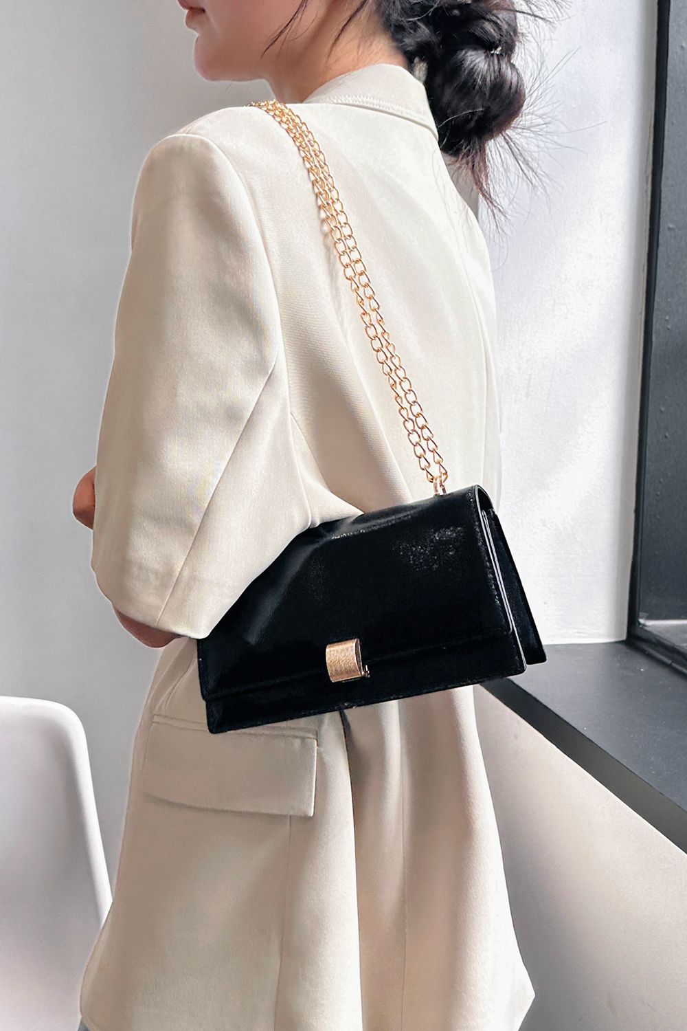 PU Leather Crossbody Bag