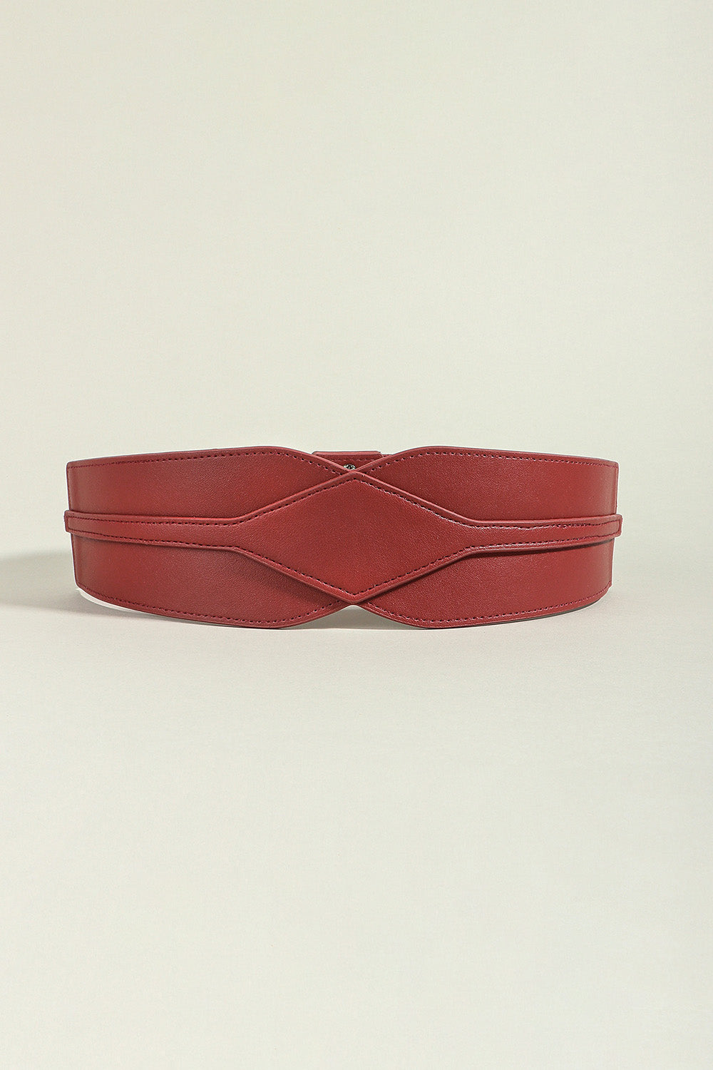 Elastic Wide Vegan Belt