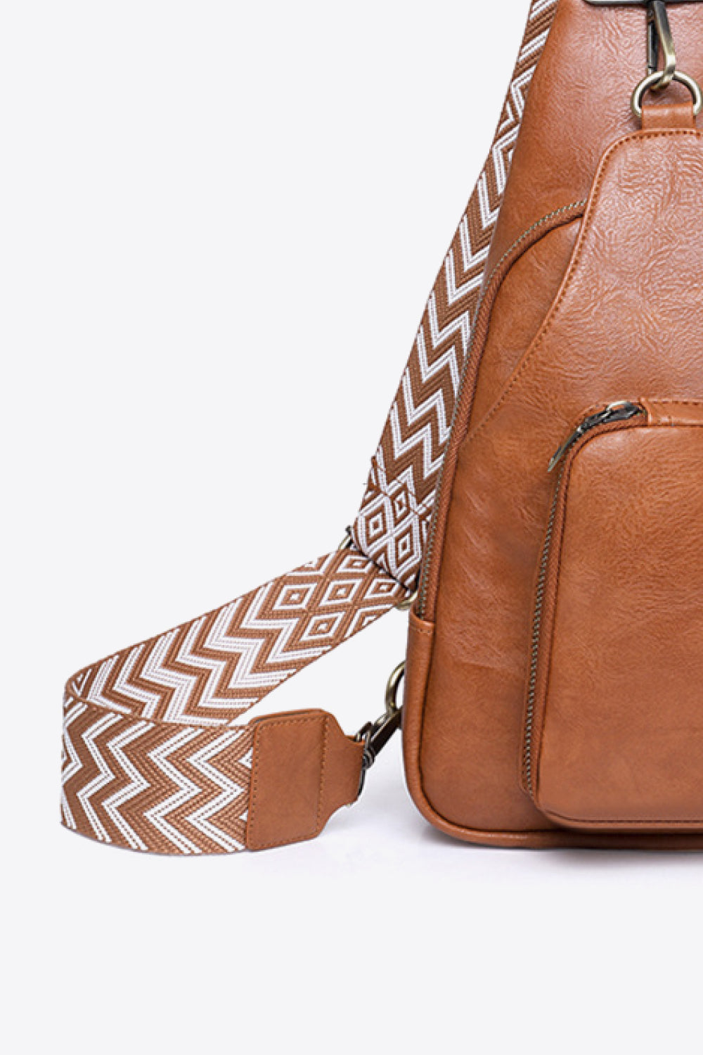 Take A Trip Vegan Leather Sling Bag