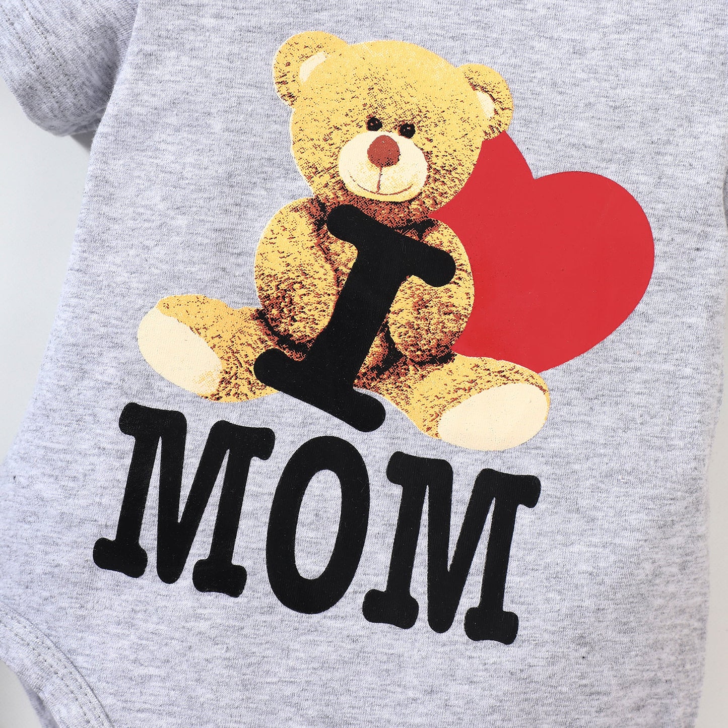 Baby Bear Graphic Short Sleeve Bodysuit