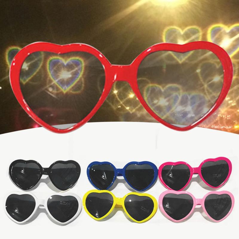 Heart Shaped Special Effects Glasses