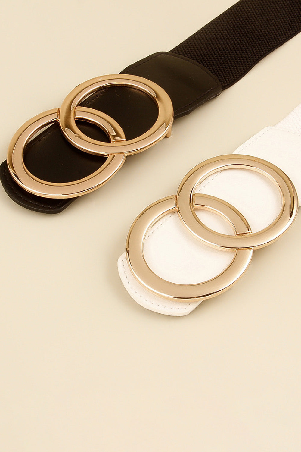 Alloy Buckle Elastic Belt