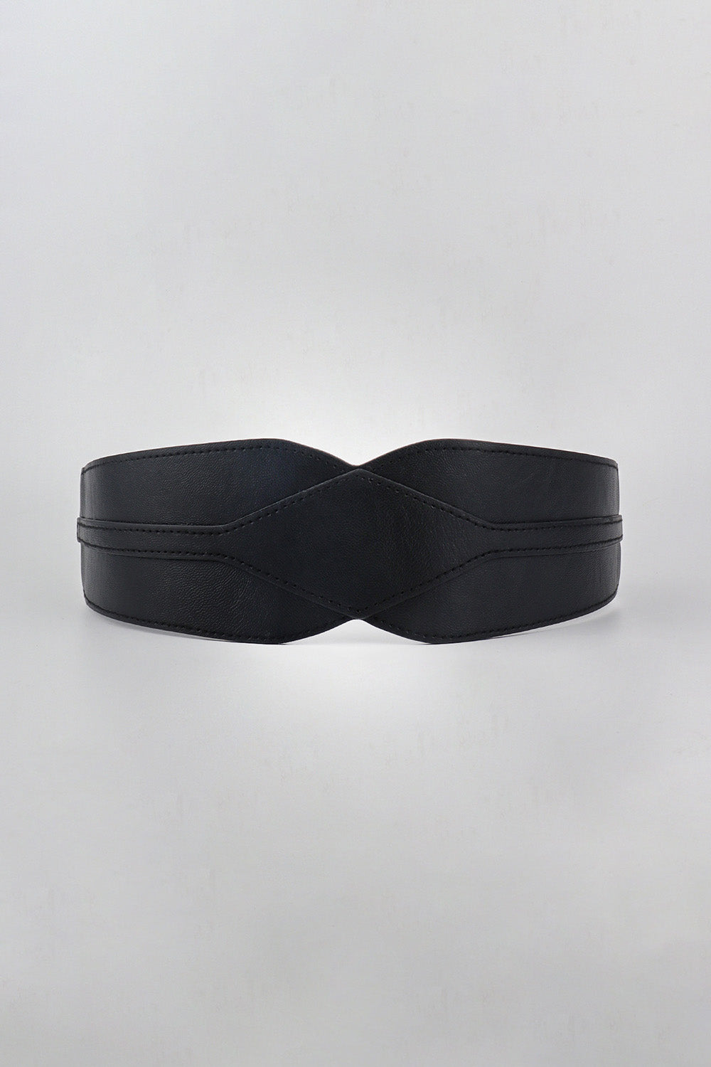 Elastic Wide Vegan Belt