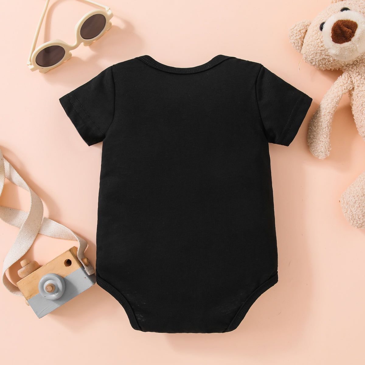 Baby Bear Graphic Short Sleeve Bodysuit