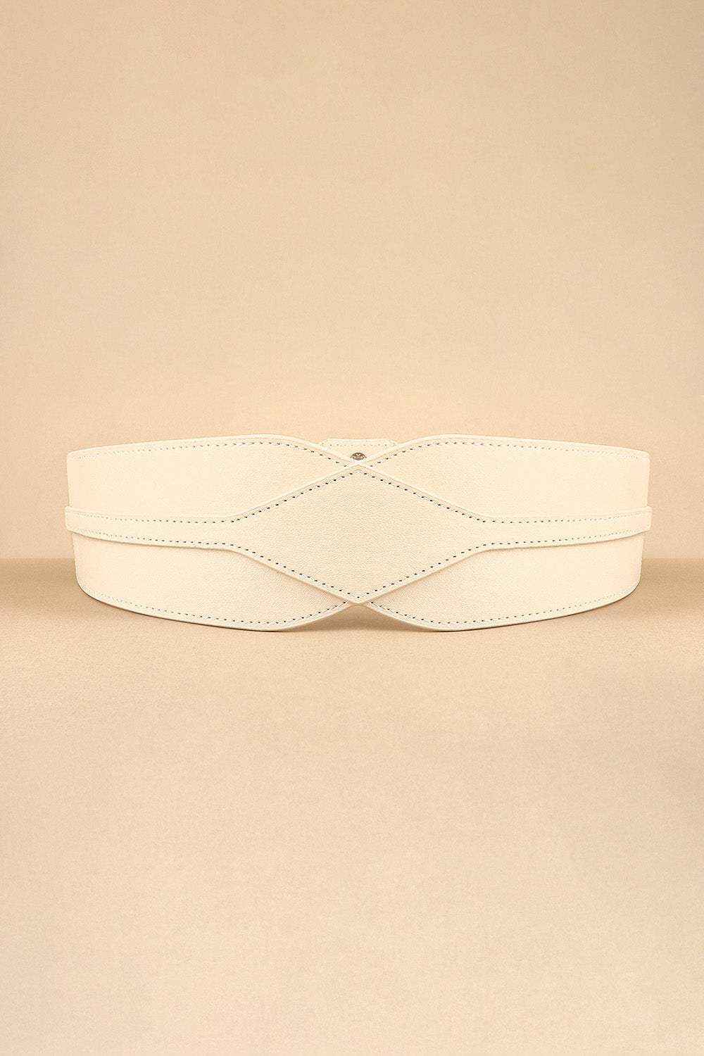 Elastic Wide Vegan Belt