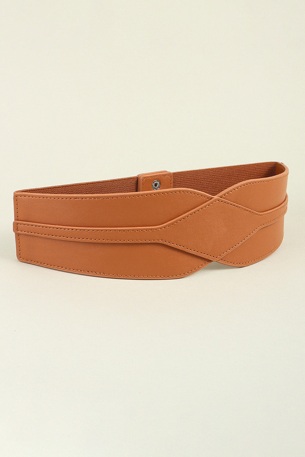 Elastic Wide Vegan Belt