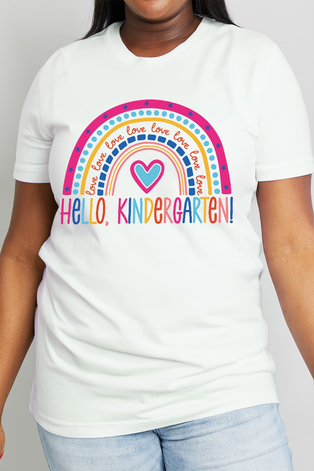 Simply Love  "Love Hello Kindergarten" Tee