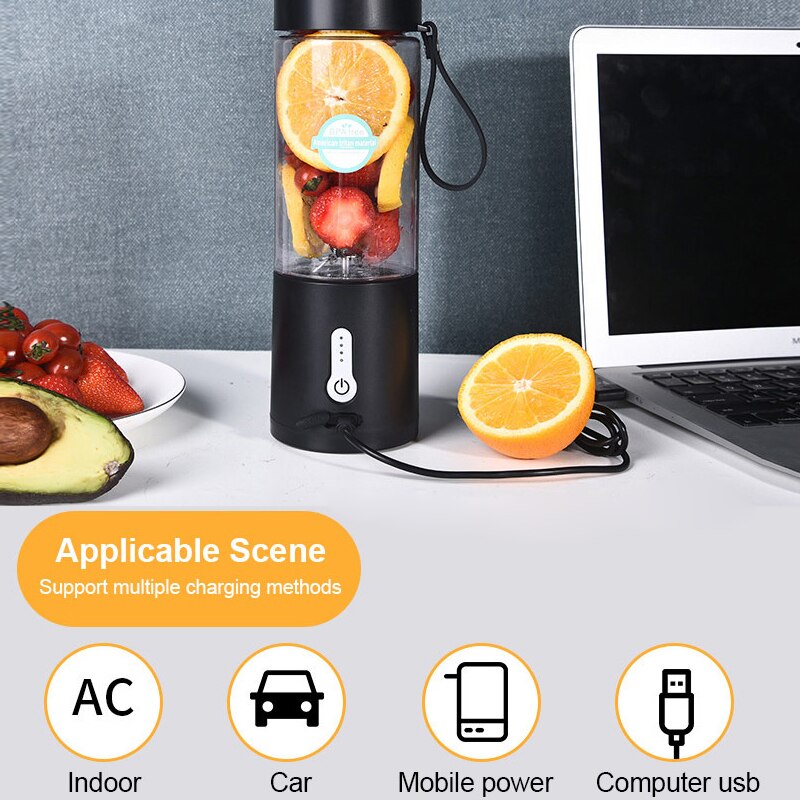 Balashov Portable Rechargeable Smoothie Blender