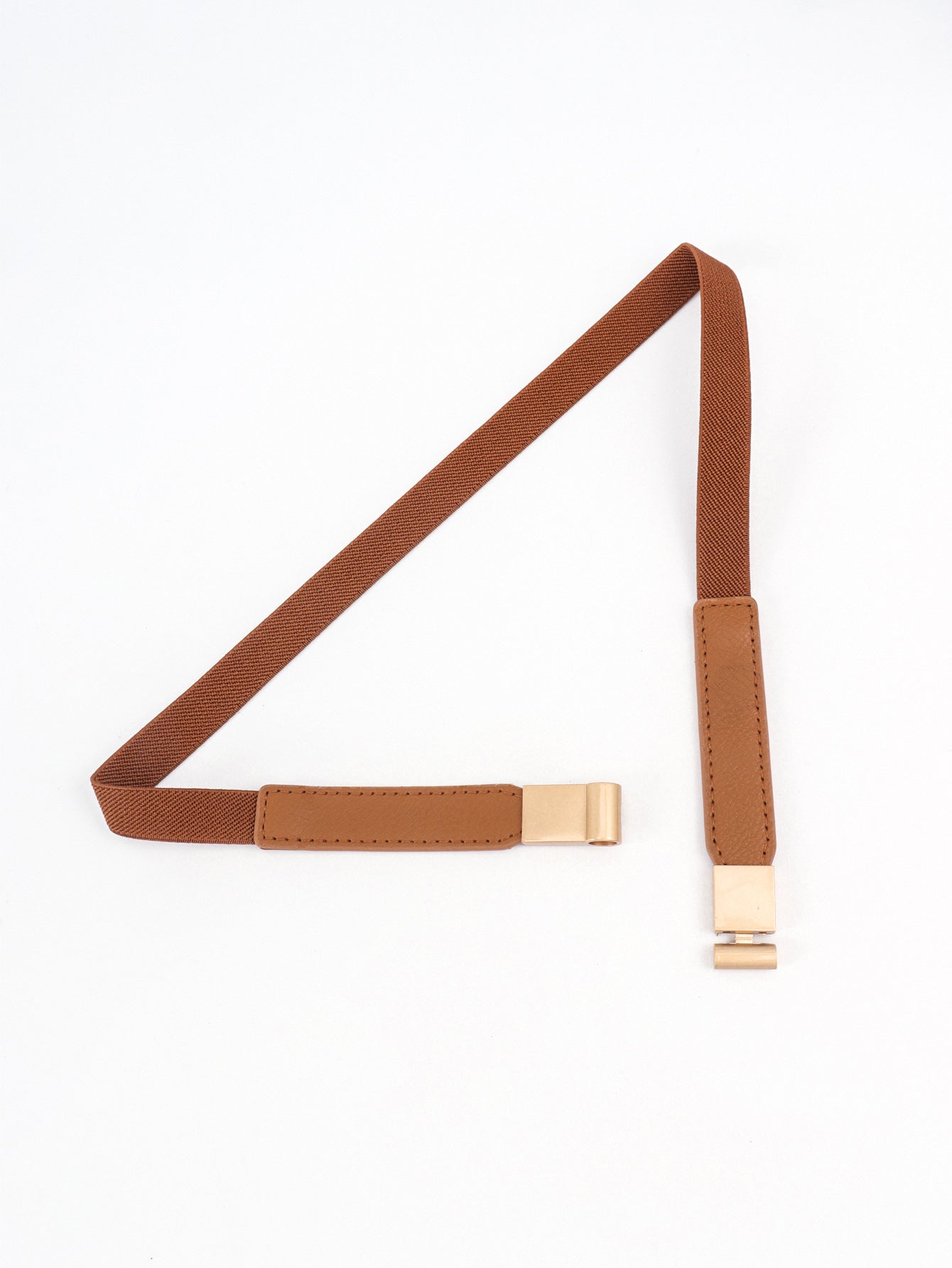 Vegan Elastic Skinny Belt