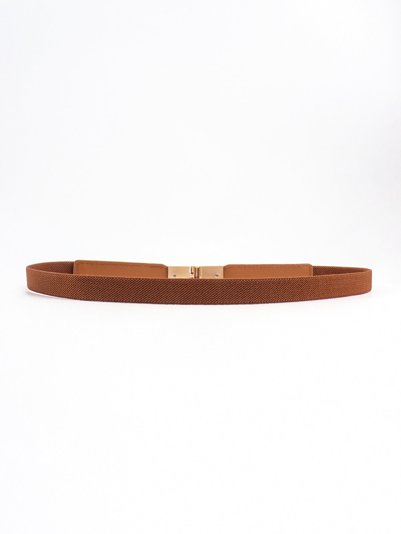 Vegan Elastic Skinny Belt