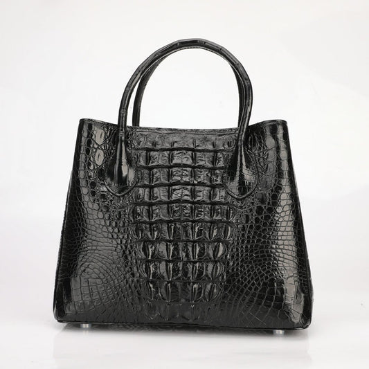 New Crocodile Leather Tote