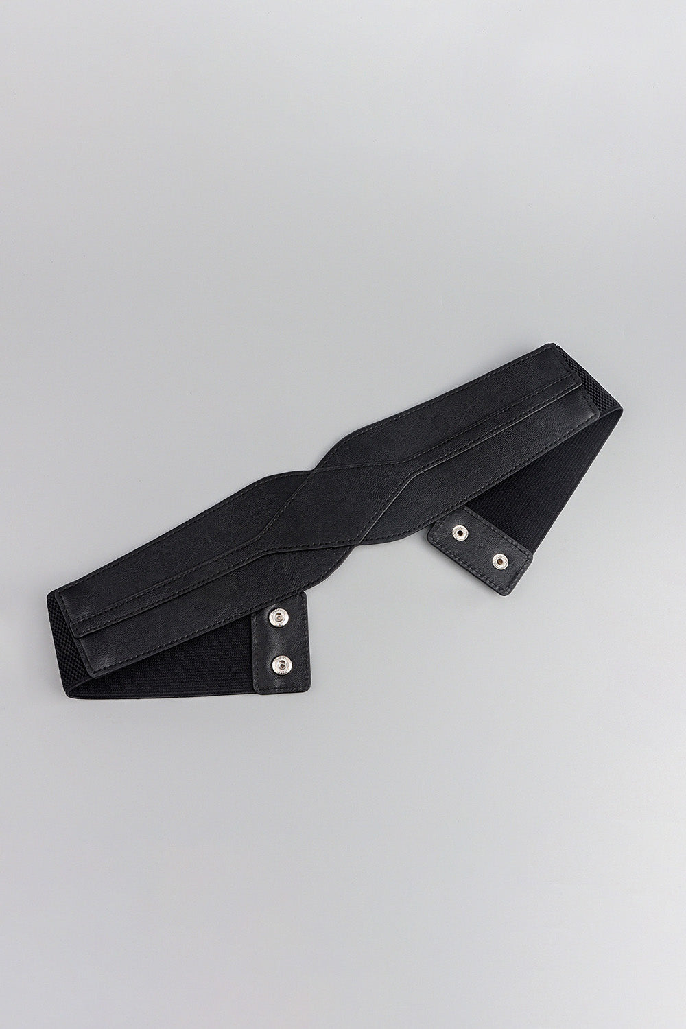 Elastic Wide Vegan Belt