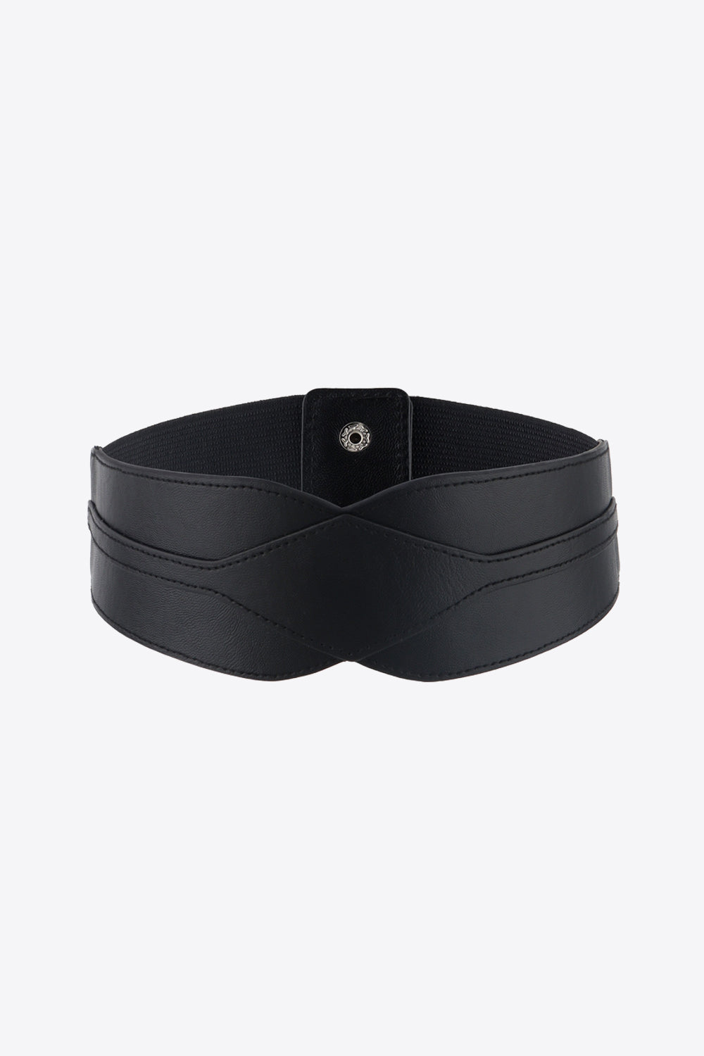 Elastic Wide Vegan Belt