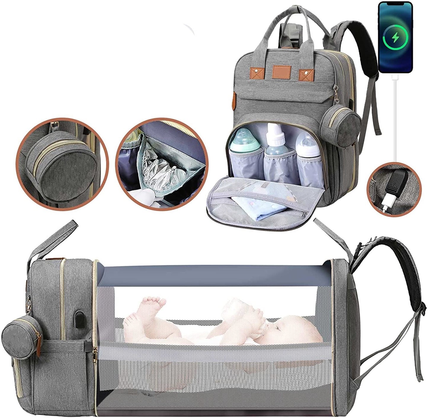 Changing Station Diaper Backpack