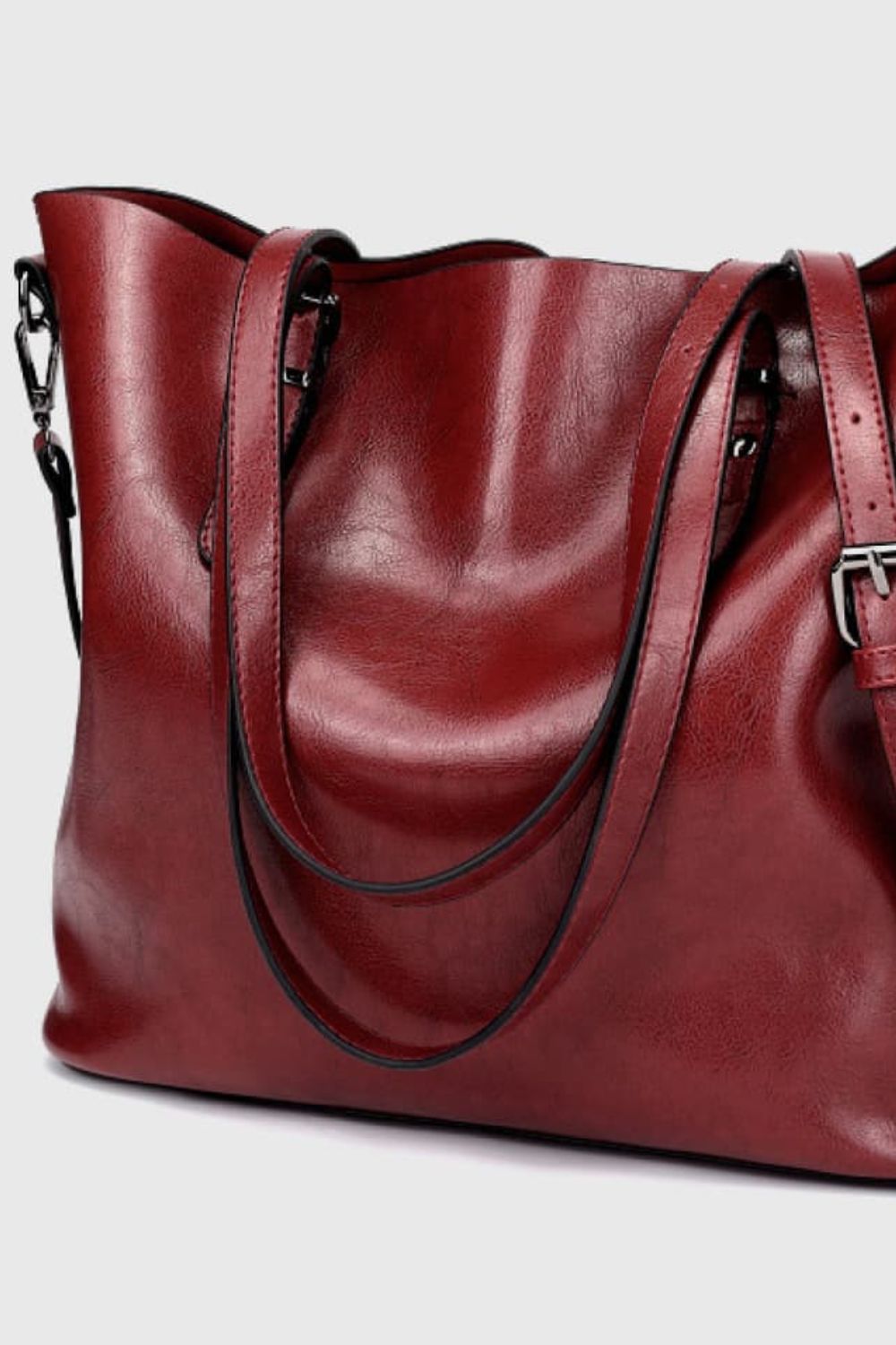 Vegan Leather Tote Bag