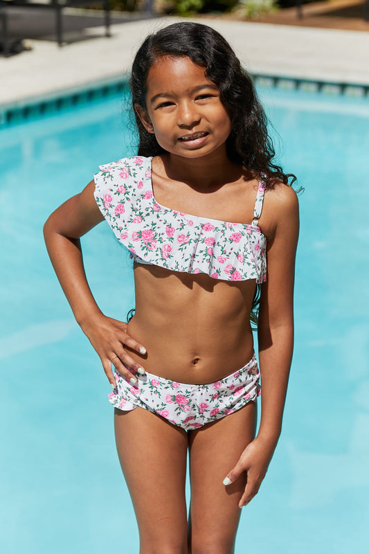 Marina West Swim Ruffle Two-Piece Swim Set