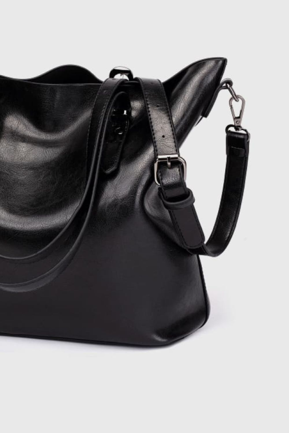 Vegan Leather Tote Bag