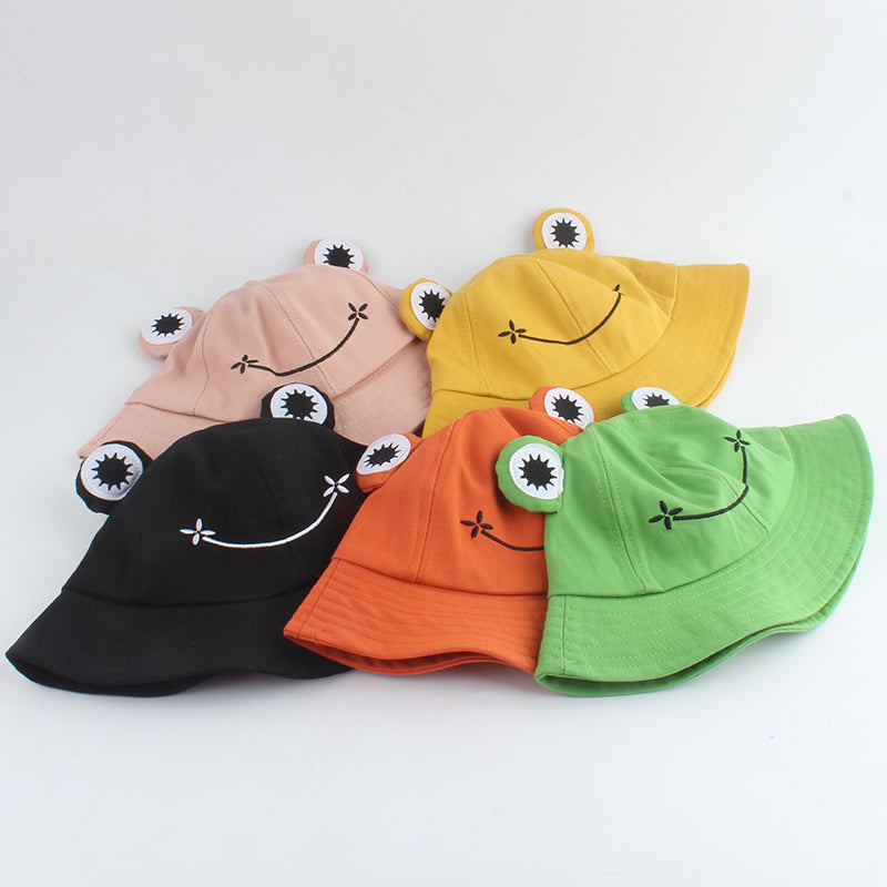 Kids Frog Bucket Hat