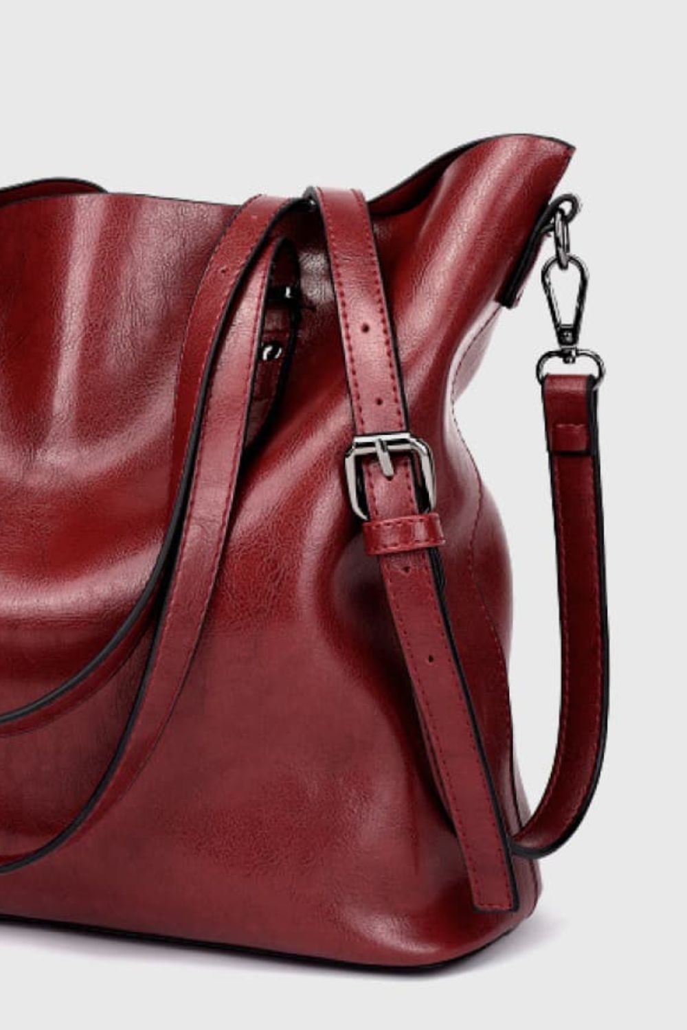 Vegan Leather Tote Bag