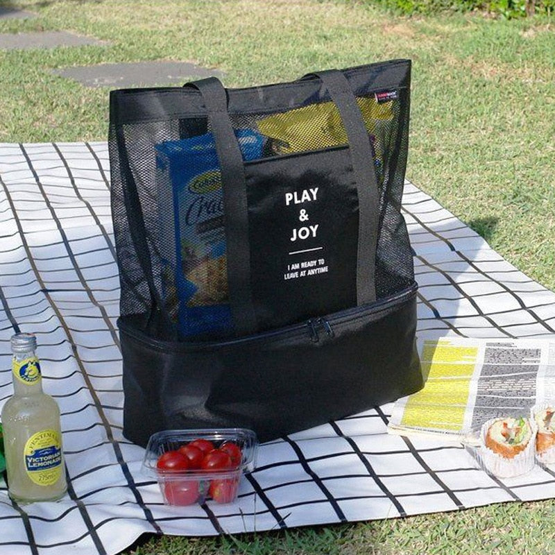 Large Mesh Beach Bag