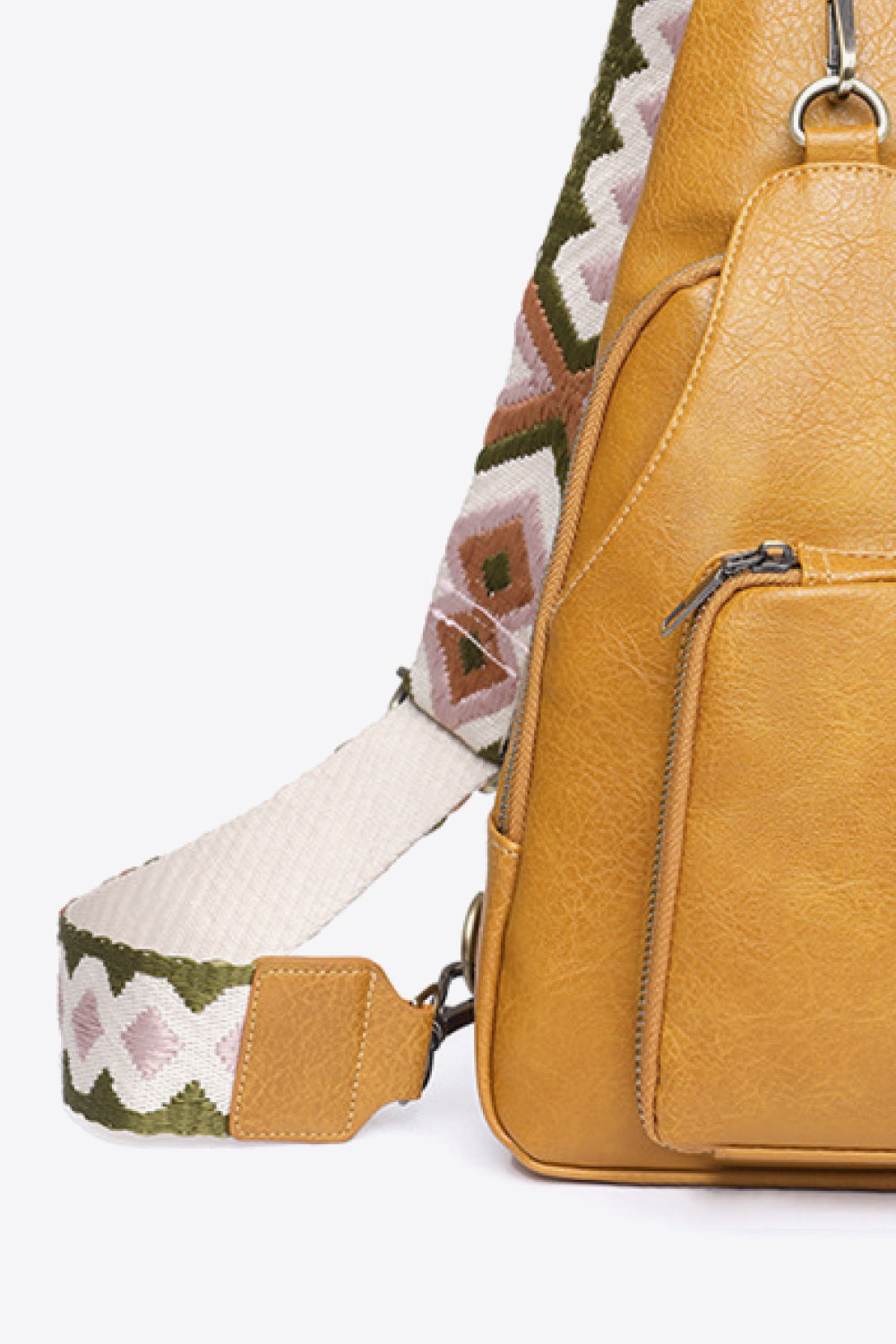 Take A Trip Vegan Leather Sling Bag