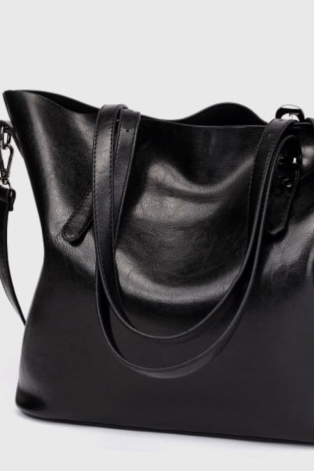 Vegan Leather Tote Bag