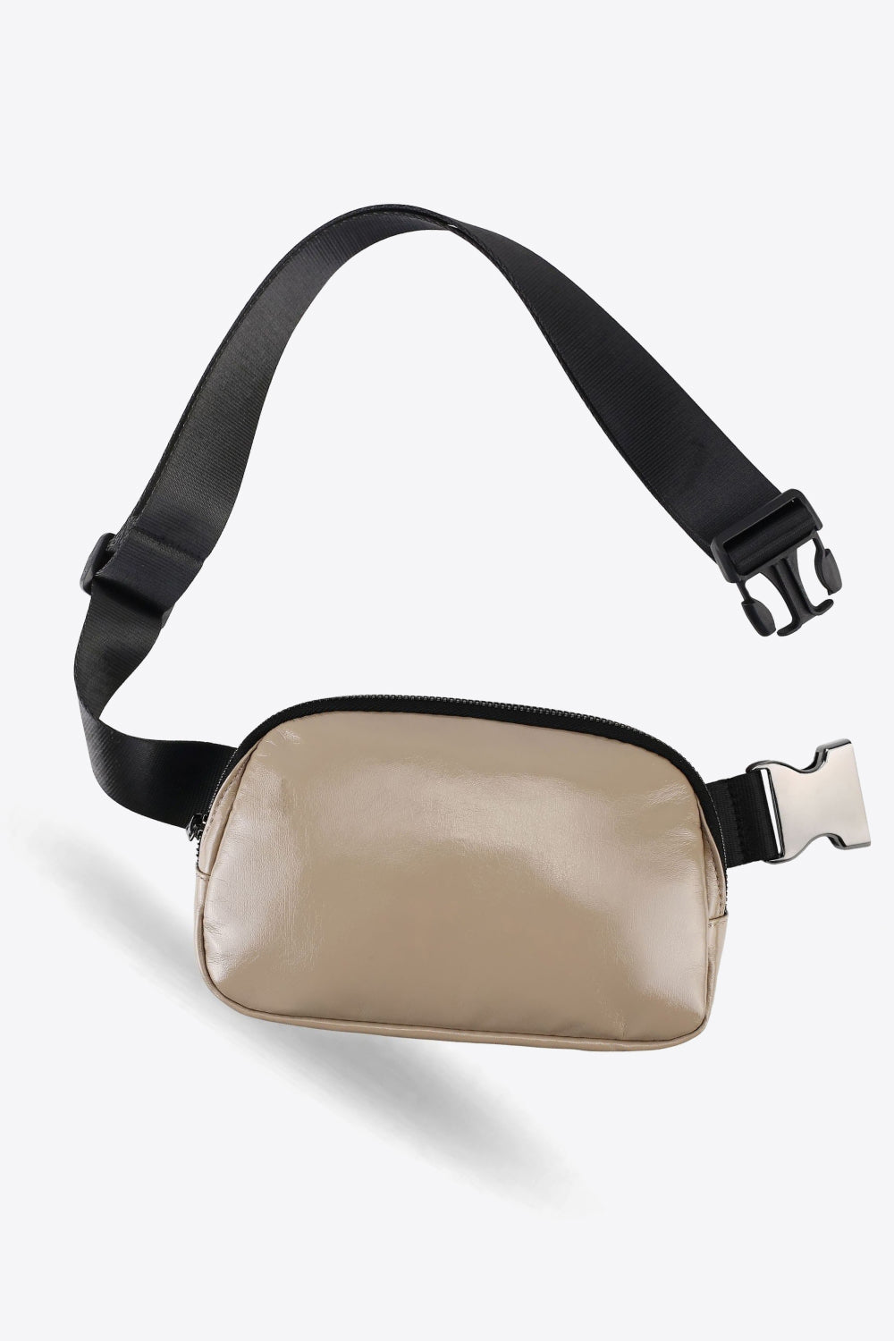 PU Leather Adjustable Strap Sling Bag